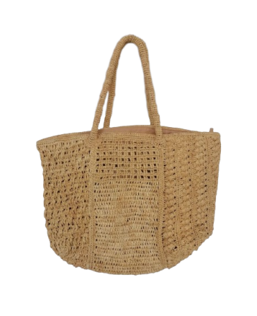 Raffia crochet shoulder - Tanana bag